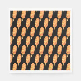 Frisierteig auf einem Stock Serviette