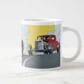Frisierten Autos & Rennwagen Comic, 1952 Jumbo-Tasse (Rechts)