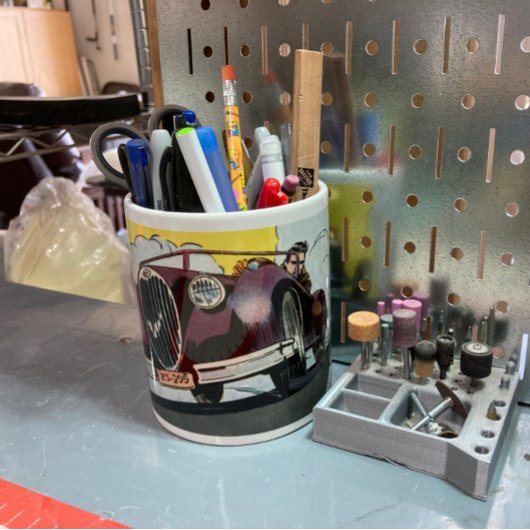 Frisierten Autos & Rennwagen Comic, 1952 Jumbo-Tasse