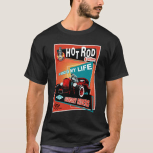frisierter Autos Zoll 1932 - Meine Straße ist mei T-Shirt