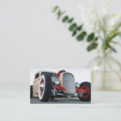 Frisiertes Auto 911 Visitenkarte (Stehend Vorderseite)