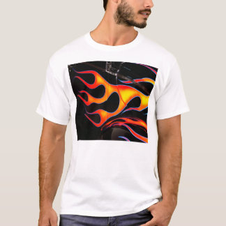 Frisiertes Auto flammt T - Shirt