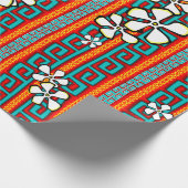 Frisiertes Auto Hula Geschenkpapier (Ecke)