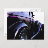 frisiertes Auto Postkarte (Vorne/Hinten)