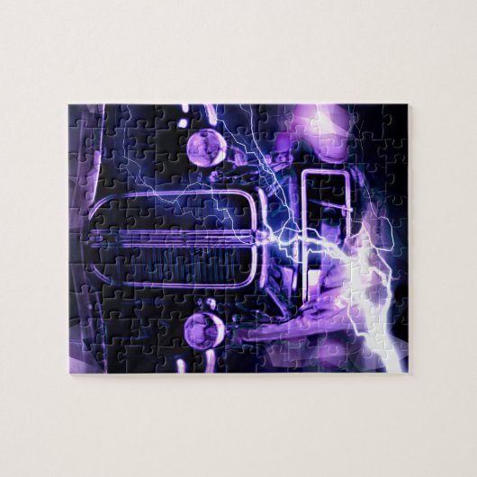 Frisiertes Auto Puzzle (Horizontal)