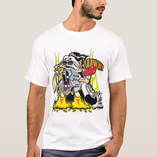 Frisiertes Auto T-Shirt (Vorderseite)
