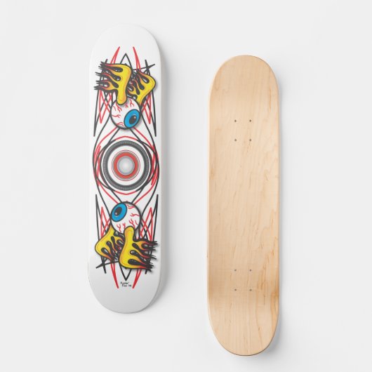 Frisiertes AutoSkateboard Skateboard (Vorderseite)