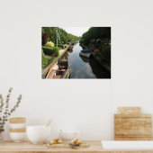 Frisischer Kanal mit Foto Poster Art (Küche)