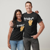 Frisky Gefühl Niedlich Tiger T-Shirt (Unisex)