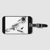 Frisky Luggage Tag #1 Gepäckanhänger (Vorderseite (Horizontal))