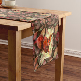 Frisky Squirrels Natur Herbst Herbstlaube Tiere Großer Tischläufer