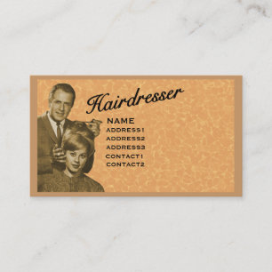 FRISÖR - SEHR PROFESSIONELLES PROFIL (3A) VISITENKARTE