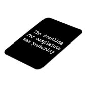 Frist für die Beschwerde Magnet (Linke Seite)