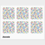Frisur-Bands Stickers (Blatt)