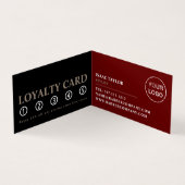 Frisuren, Männerbriefe, Loyalitätskarte, Visitenkarten (Innenseite)