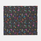 Frisurwerkzeuge Fleecedecke (Vorderseite (Horizontal))