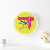 Frisurwerkzeuge Große Wanduhr (Zuhause)