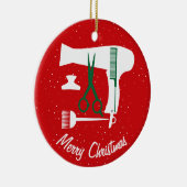 Frisurwerkzeuge Keramik Ornament (Rechts)