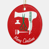 Frisurwerkzeuge Keramik Ornament (Links)