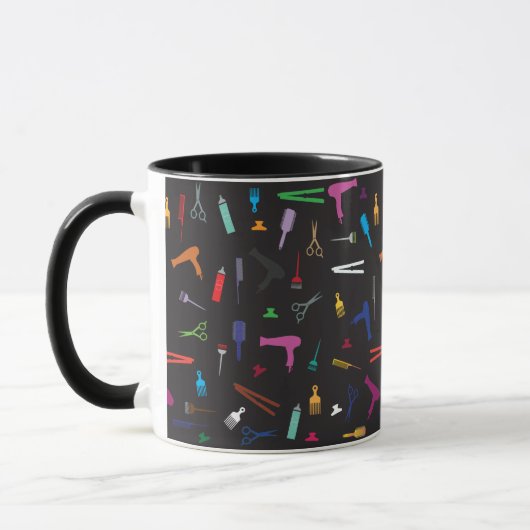 Frisurwerkzeuge Tasse (Links)