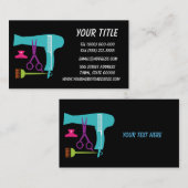 Frisurwerkzeuge Visitenkarte (Vorne/Hinten)