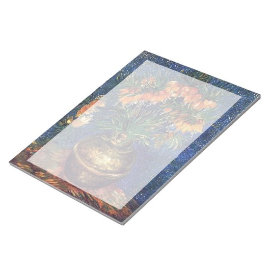 Fritilinhaber in einer Kupfervase von Van Gogh Notizblock (angewinkelt)