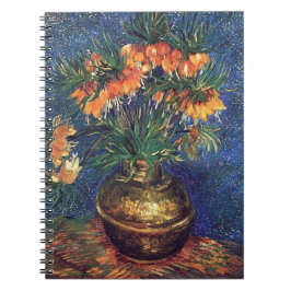 Fritilinhaber in einer Kupfervase von Van Gogh Notizblock