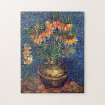 Fritilinhaber in einer Kupfervase von Van Gogh