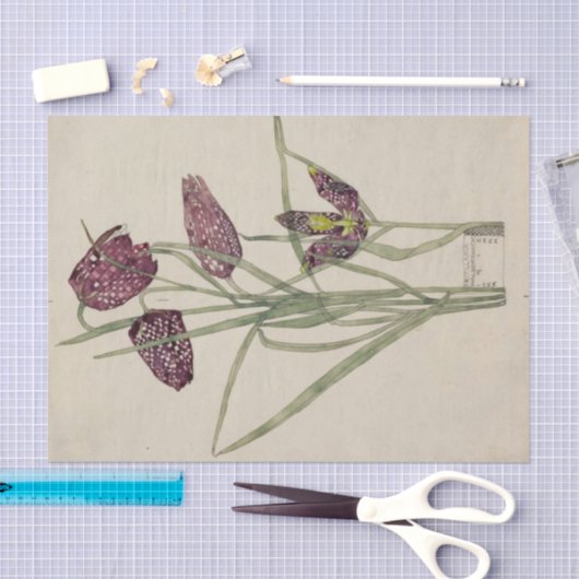 Fritillaria von Charles Mackintosh Seidenpapier (Handwerk)