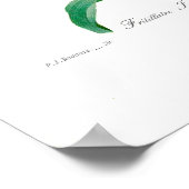 Fritillary Poster (Ecke)