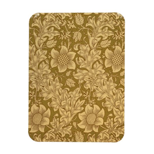 "Fritillary" Tapete Design, 1885 Magnet (Vertikal)