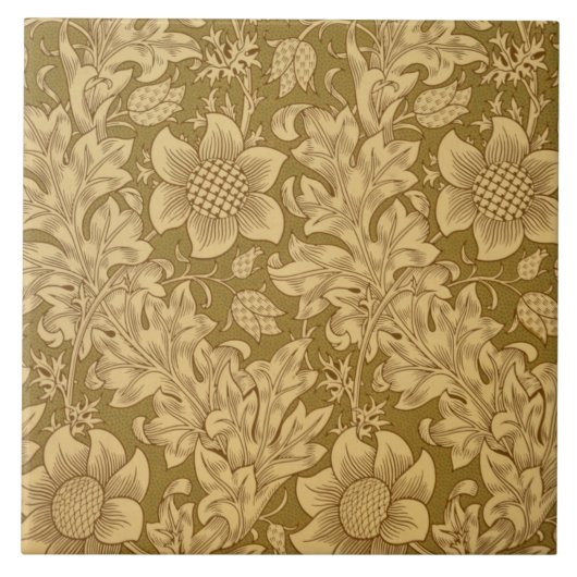 "Fritillary" Tapetenentwurf, 1885 Fliese (Vorderseite)