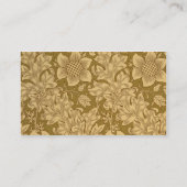 "Fritillary" Tapetenentwurf, 1885 Visitenkarte (Rückseite)