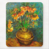Fritillerien in einer Kupfer Vase Van Gogh Fine Ar Mousepad (Vorne)