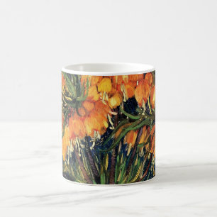 Fritillerien in einer Kupfervase von Vincent van G Kaffeetasse