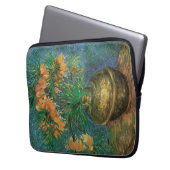 Fritillerien in einer Kupfervase von Vincent van G Laptopschutzhülle (Vorderseite Links)