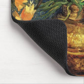 Fritillerien in einer Kupfervase von Vincent van G Mousepad (Ecke)