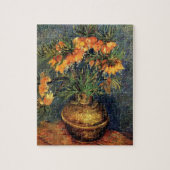 Fritillerien in einer Kupfervase von Vincent van G Puzzle (Vertikal)