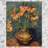 Fritillerien in einer Kupfervase von Vincent van G Puzzle