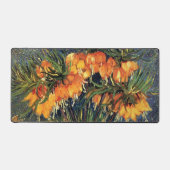 Fritillerien in einer Kupfervase von Vincent van G Schreibtischunterlage (Vorderseite)