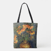 Fritillerien in einer Kupfervase von Vincent van G Tasche (Rückseite)