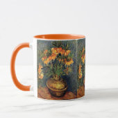 Fritillerien in einer Kupfervase von Vincent van G Tasse (Links)