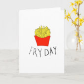 Frittestag Karte (Gelbe Blume)