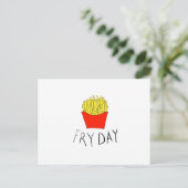 Frittestag Postkarte (Stehend Vorderseite)