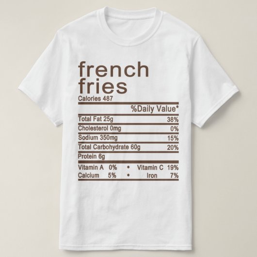 Fritteuszeichen T-Shirt (Design vorne)