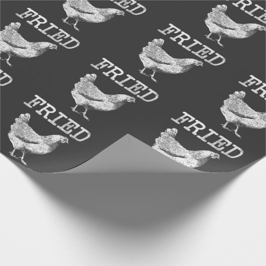 Frittierkuchen Geschenkpapier (Ecke)