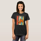 Frittierte Hühnchenflügel T-Shirt (Vorne ganz)