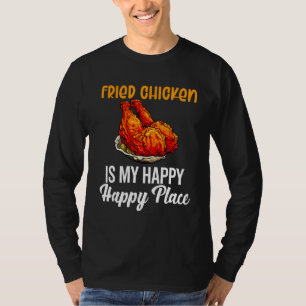 Frittierte Hühner Funny Men Hühnerwings Schnell T-Shirt