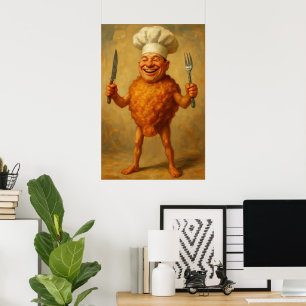 „Frittierte Träume“ – Ein humorvolles Porträt Poster