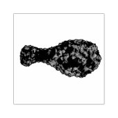 Frittierter Hühnerleg Picnic Soul Food Drumstick Gummistempel (Prägung)